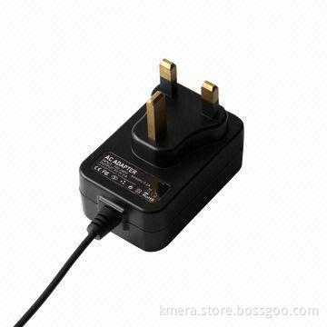 Wall-mounted Adapter with 5V 2A Output and UK plugs